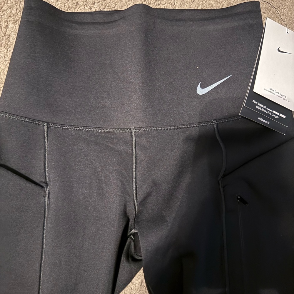 🔥 Nike Go Firm-Support High-Rise Leggings NWT {XS} - Picture 2 of 6